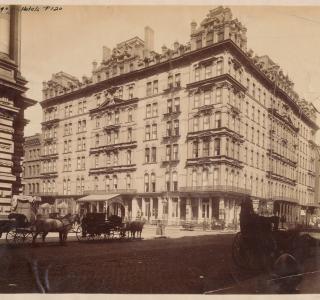 The Sherman House; Photograph, ca. 1890 (ichi-64638)