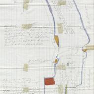 Hand-Drawn Map of the Burnt District; from Letter of Joel Bigelow to his Brothers, October 10, 1871 (ichi-63802)