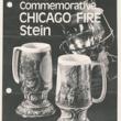 Quenching the Flames; Schlitz Commemorative Chicago Beer Stein, 1971
