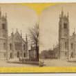 St. James Episcopal Church before the Fire; P. B. Greene, Stereograph, 1871 (ichi-22327)