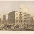 Custom House; Louis Kurz for Jevne & Almini, Lithograph, 1866-67 (ichi-61956)