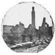 The Ruins of the Tremont House; Glass Lantern Slide, 1871 (ichi-64048)