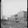 Temporary Buildings on Michigan Avenue; Jex Bardwell, Glass Lantern Slide, 1871 (ichi-64149)