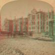 Anaglyph Version of P. B. Greene Stereograph of the Court House After the Fire, 1871