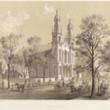 Trinity Church; Louis Kurz for Jevne & Almini, Lithograph, 1866-67 (ichi-64271)