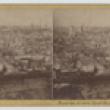 View from Top of Ruins of Courthouse Looking North after the Fire of 1871; Stereograph, 1871 (ichi-64335)