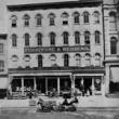 Charles Tobey Furniture and Bedding, 87-89-91 State Street (now 103 N. State); Potter Palmer Real Estate Album, Photograph, 1868-69 (ichi-64383)