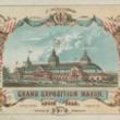Grand Exposition March; Louis Falk, Sheet Music, 1873 (ichi-64400)